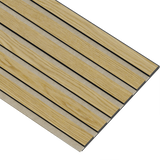 Akustikpaneler i sort kerne i klar oliering - vælg mellem forskellige farve filt - Mål: 17 × 300 × 2400 mm