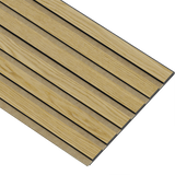 Akustikpaneler i sort kerne i klar oliering - vælg mellem forskellige farve filt - Mål: 17 × 300 × 2400 mm