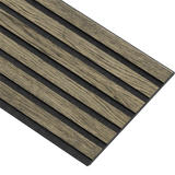 Akustikpaneler i sort kerne i sort oliering - vælg mellem forskellige farve filt - Mål: 17 × 300 × 2780 mm