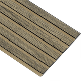 Akustikpaneler i sort kerne i sort oliering - vælg mellem forskellige farve filt - Mål: 17 × 300 × 2780 mm