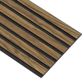 Akustikpaneler i sort kerne i klar oliering - vælg mellem forskellige farve filt - Mål: 17 × 300 × 2780 mm