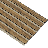 Akustikpaneler i sort kerne i klar oliering - vælg mellem forskellige farve filt - Mål: 17 × 300 × 2780 mm