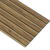 Akustikpaneler i sort kerne i klar oliering - vælg mellem forskellige farve filt - Mål: 17 × 300 × 2400 mm