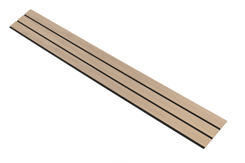 I-Wood Basic 3-lamel paneler i natur ubehandlet - mål 16 x 300 x 2780 mm