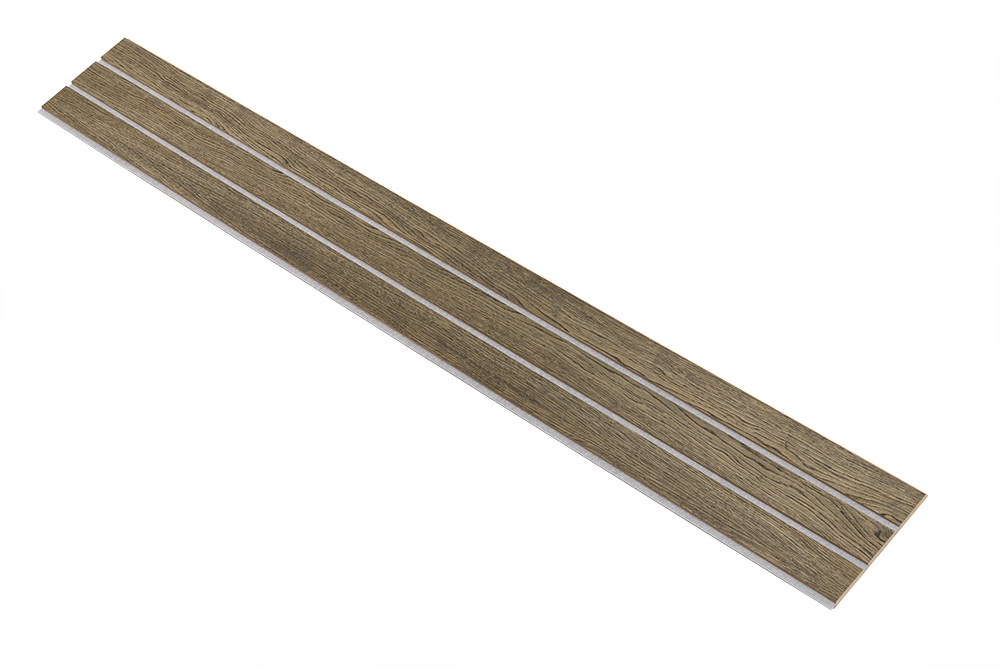 I-Wood Basic 3-lamel paneler i sort oliering - mål 16 x 300 x 2780 mm