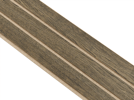 I-Wood Basic 3-lamel paneler i sort oliering - mål 16 x 300 x 2780 mm