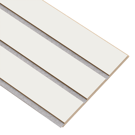 I-Wood Basic 3-lamel paneler i hvid malet - mål 16 x 300 x 2780 mm