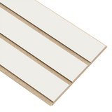 I-Wood Basic 3-lamel paneler i hvid malet - mål 16 x 300 x 2780 mm