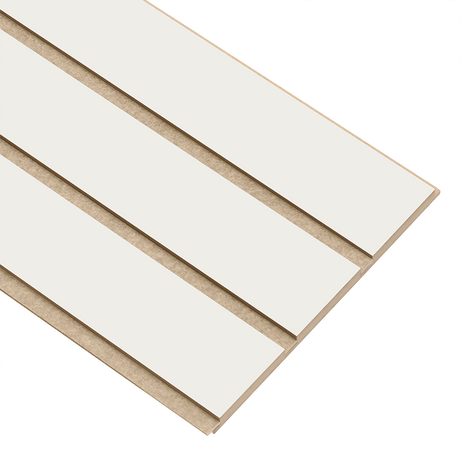 I-Wood Basic 3-lamel paneler i hvid malet - mål 16 x 300 x 2780 mm