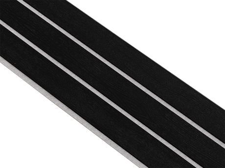 I-Wood Basic 3-lamel paneler med sort kerne i sort malet - mål 17 x 300 x 2780