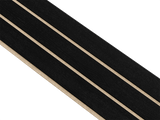 I-Wood Basic 3-lamel paneler med sort kerne i sort malet - mål 17 x 300 x 2780