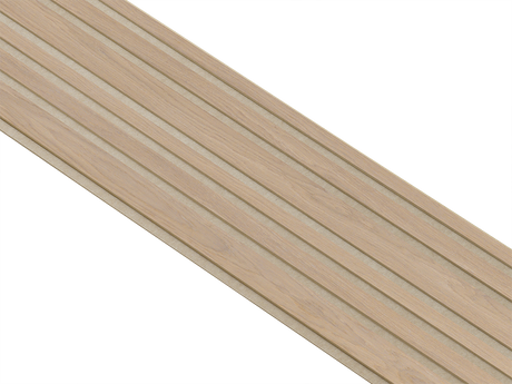 I-Wood Basic Mixed listebredde paneler, i natur ubehandlet - mål 16 x 300 x 2780 mm