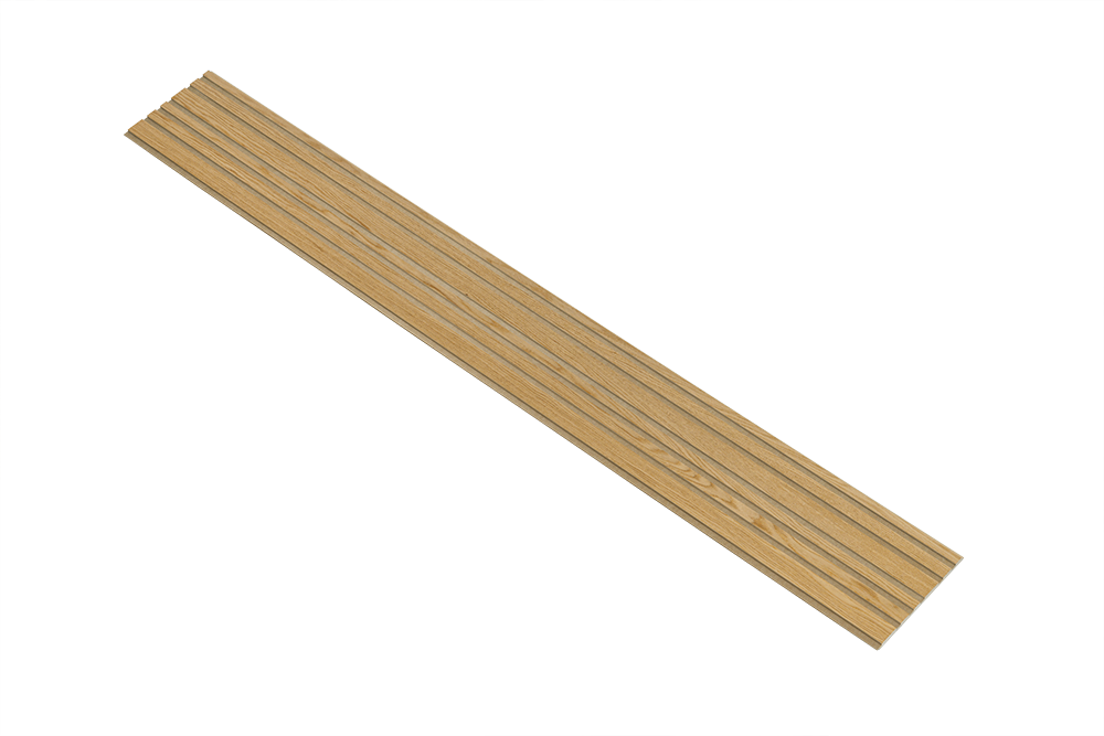 I-Wood Basic Mixed listebredde paneler, i klar oliering - mål 16 x 300 x 2780 mm