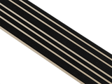 I-Wood Basic Mixed listebredde paneler, i sort kerne, sort malet - mål 17 x 300 x 2780 mm