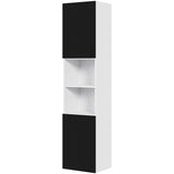 Multi-Living Bad højskab i Cibo Nero H: 172,8 cm D: 32,0 cm - 2 låger inklusiv 5 hylder - Bredde: 40 cm