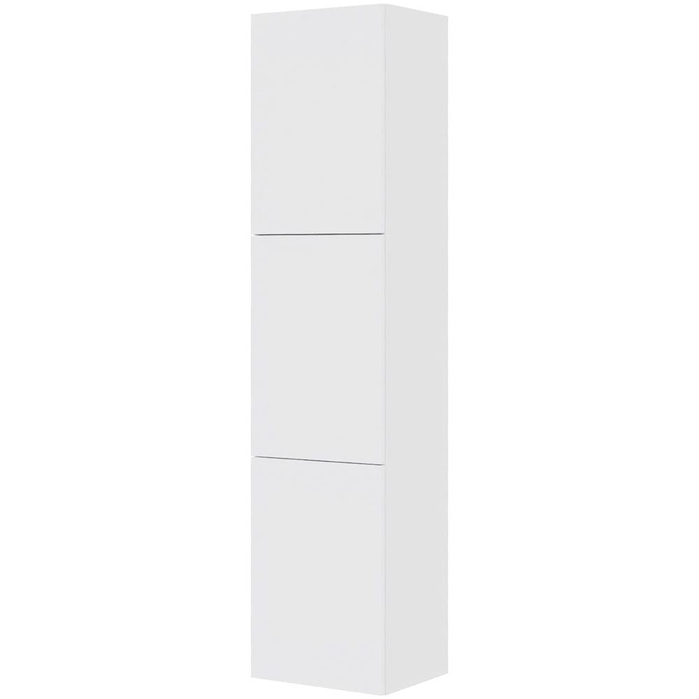 Multi-Living Bad højskab 40 cm med 5 hylder og 3 låger i Hvid malet front 04