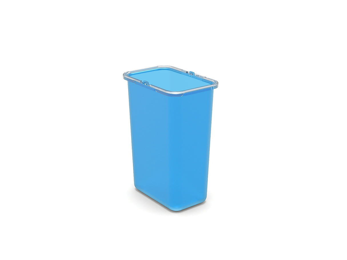 Løs spand - lille blå - 8 ltr - ALADIN, EKKO, TANK, SESAM