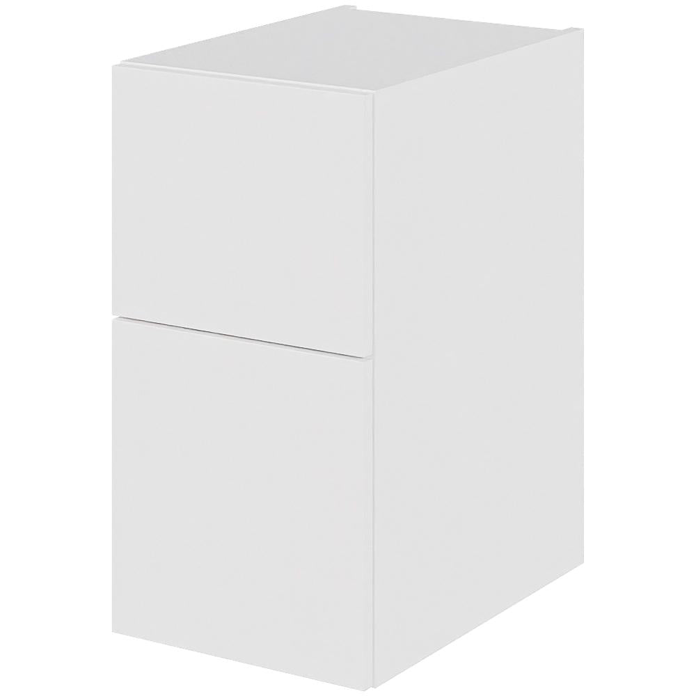 Multi-Living Bad skuffeskab 30 cm med 2 skuffer - fuldudtræk i Hvid malet front 04