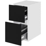 Multi-Living Bad skuffeskab i Cibo Nero H: 57,6 cm D: 44,5 cm - Metalforsag - Bredde: 30 cm