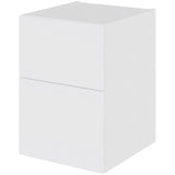 Multi-Living Bad skuffeskab i Hvid Front H: 57,6 cm D: 44,5 cm med metalforsag i bredde: 40 cm