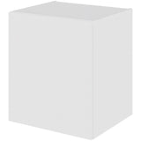 Multi-Living Bad hyldeskab 50 cm med hylde og låge i Hvid malet front 04