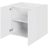 Multi-Living Bad hyldeskab i bredde 60 cm og dybde 44,5 cm med hylde og 2 låger