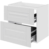 Multi-Living Bad vaskeskab 60 cm med 2 skuffer - fuldudtræk Romantik