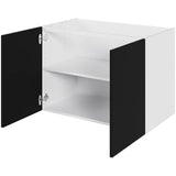 Multi-Living Bad hyldeskab i Cibo Nero med 2 låger D: 44.5 cm - Bredde: 80 cm