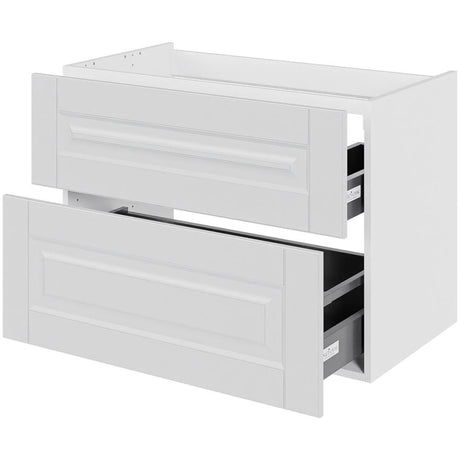 Multi-Living Bad vaskeskab 80 cm med 2 skuffer - fuldudtræk Romantik