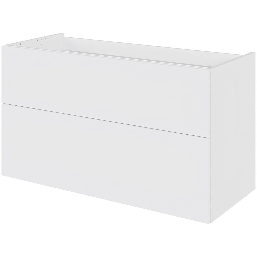 Multi-Living Bad vaskeskab i bredde 100 cm og dybde 44,5 cm med 2 skuffer og fuldudtræk