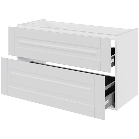 Multi-Living Bad vaskeskab 100 cm med 2 skuffer - fuldudtræk Romantik