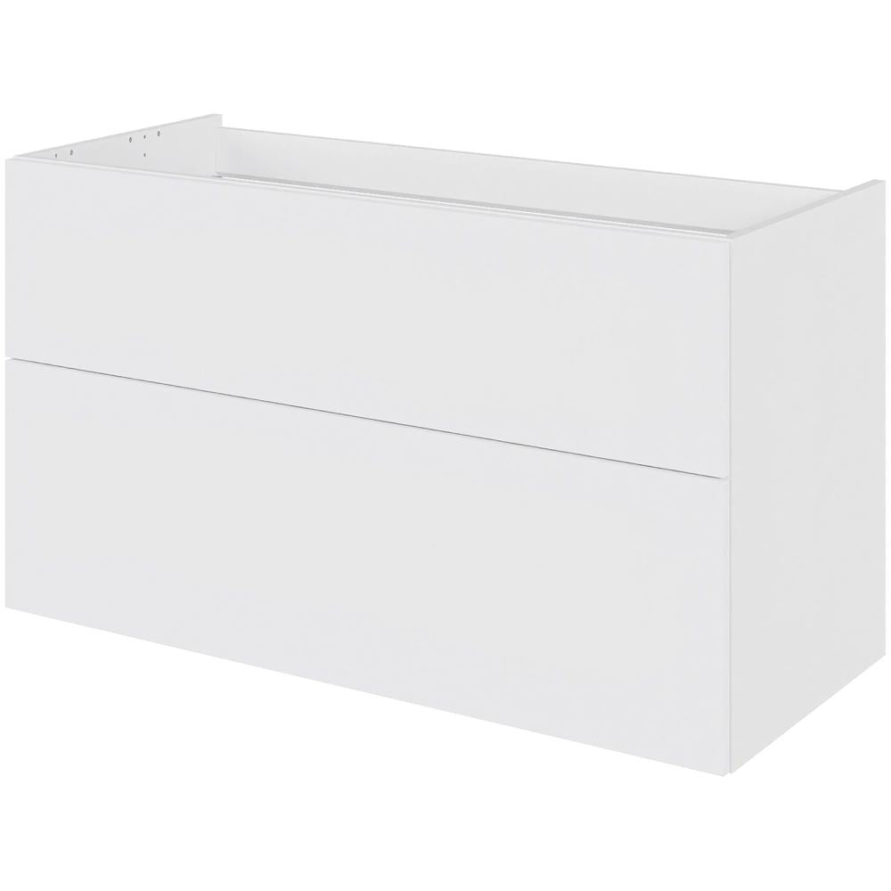 Multi-Living Bad skuffeskab i Hvid Front H: 57,6 cm D: 44,5 cm med metalforsag i bredde: 100 cm