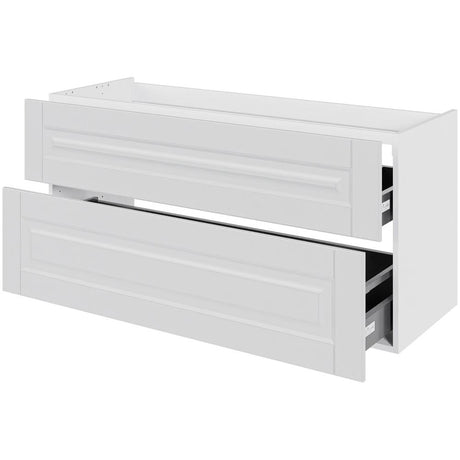 Multi-Living Bad vaskeskab 120 cm med 2 skuffer - fuldudtræk Romantik