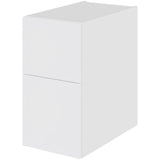 Multi-Living Bad skuffeskab i Hvid Front H: 57,6 cm D: 51 cm med metalforsag i bredde: 30 cm