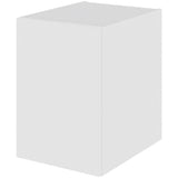 Multi-Living Bad hyldeskab i Bredde: 40 cm og dybde 51cm Malet Hvid Front med 1 låge