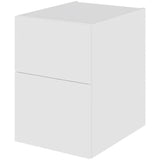 Multi-Living Bad skuffeskab 40 cm med 2 skuffer Dybde 51cm - fuldudtræk Malet Hvid Front