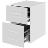 Multi-Living Bad skuffeskab Romantik 40 cm med 2 skuffer Dybde 51cm - fuldudtræk