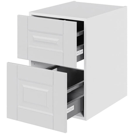 Multi-Living Bad skuffeskab Romantik 40 cm med 2 skuffer Dybde 51cm - fuldudtræk