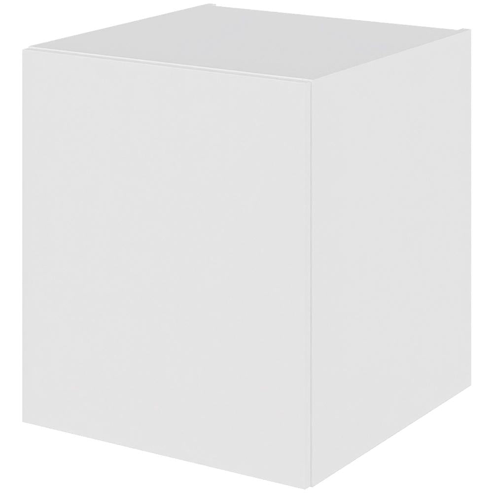 Multi-Living Bad hyldeskab i Bredde: 50 cm og dybde 51cm Malet Hvid Front med 1 låge