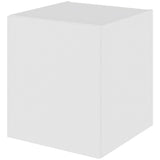 Multi-Living Bad hyldeskab i Bredde: 50 cm og dybde 51cm Malet Hvid Front med 1 låge