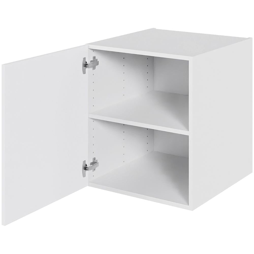 Multi-Living Bad hyldeskab i Bredde: 50 cm og dybde 51cm Hvid Front med 1 låge