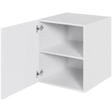 Multi-Living Bad hyldeskab i Bredde: 50 cm og dybde 51cm Hvid Front med 1 låge