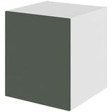 Multi-Living HQ Bad Hyldeskab H: 57,6 cm D: 51,0 cm B: 50 cm i Cibo Verde - med låge og hylde