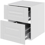 Multi-Living Bad skuffeskab Romantik 50 cm med 2 skuffer Dybde 51cm - fuldudtræk