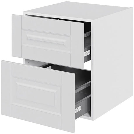 Multi-Living Bad skuffeskab Romantik 50 cm med 2 skuffer Dybde 51cm - fuldudtræk