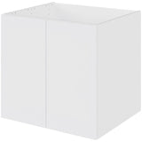 Multi-Living Bad hyldeskab i Bredde: 60 cm og dybde 51cm Hvid Front med 2 låge