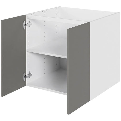 Multi-Living Bad hyldeskab i Cibo Grigio med 2 låger - Bredde: 60 cm