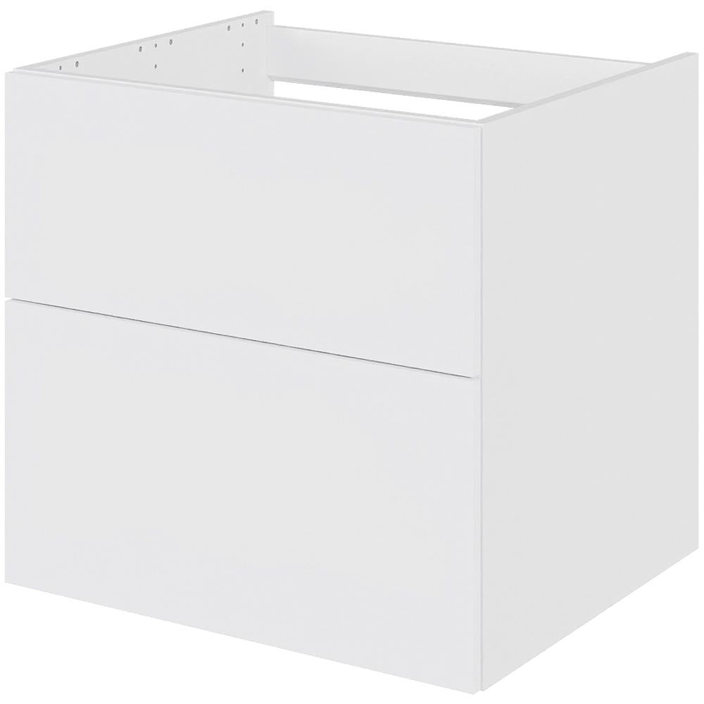 Multi-Living Bad vaskeskab i Hvid Front H: 57,6 cm D: 51,0 cm - Udskæring til afløb - Bredde: 60 cm