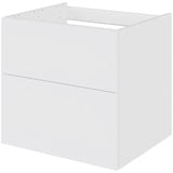 Multi-Living Bad vaskeskab i Hvid Front H: 57,6 cm D: 51,0 cm - Udskæring til afløb - Bredde: 60 cm