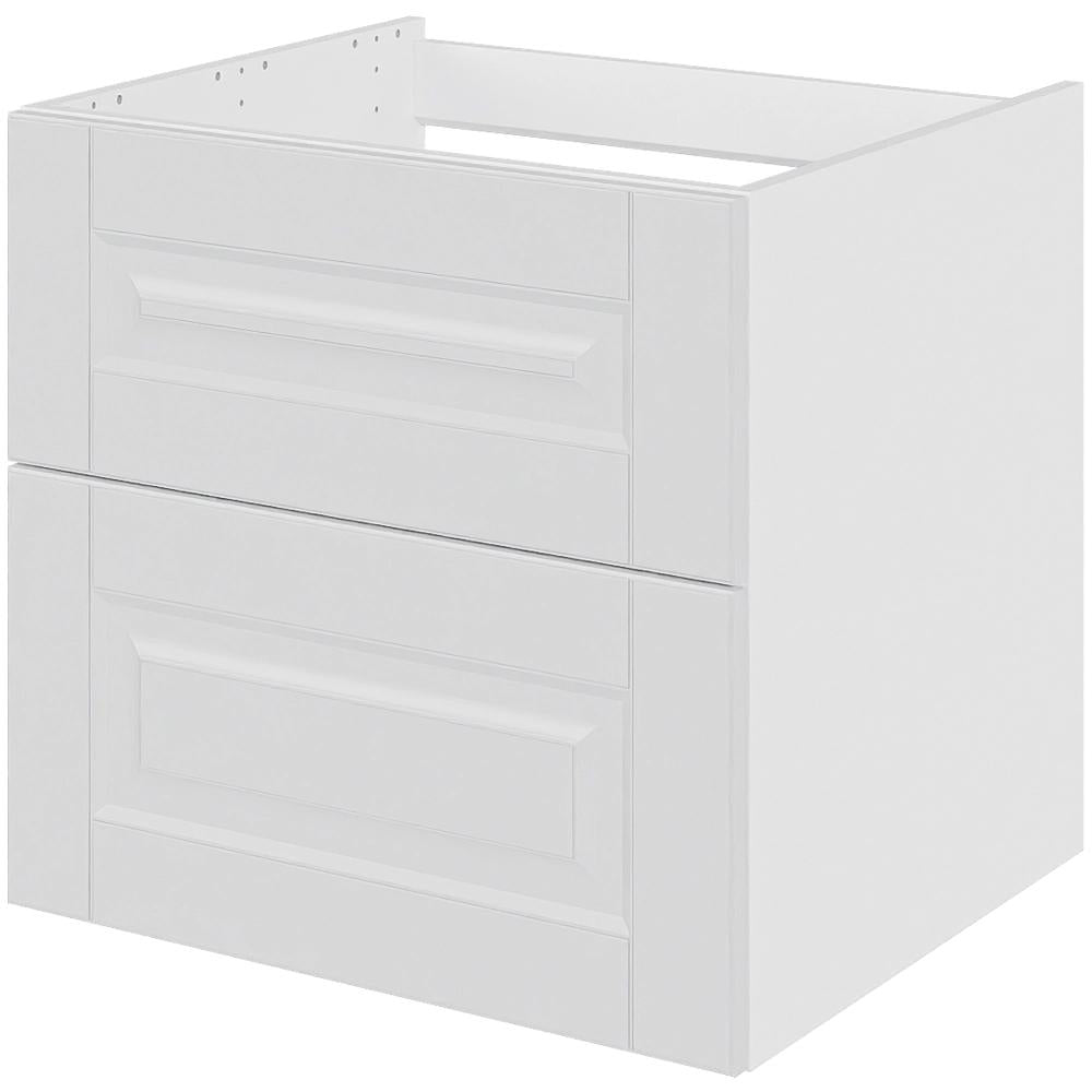 Multi-Living Bad vaskeskab Romantik H: 57,6 cm D: 51,0 cm - Udskæring til afløb - Bredde: 60 cm